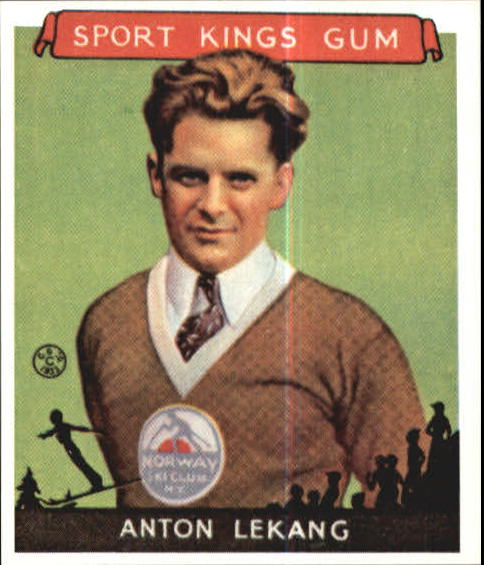 1933 Sport Kings #10 Anton Lekang Skiing