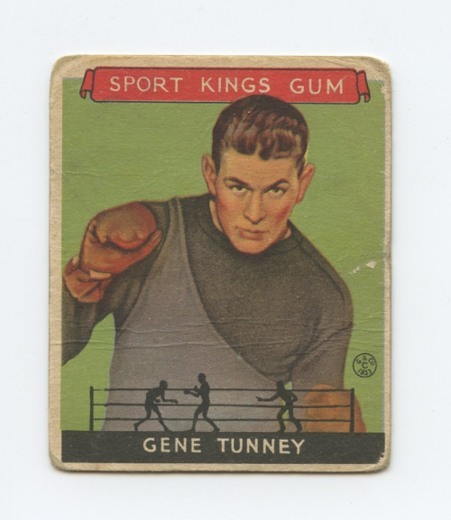 1933 Sport Kings #18 Gene Tunney Boxing