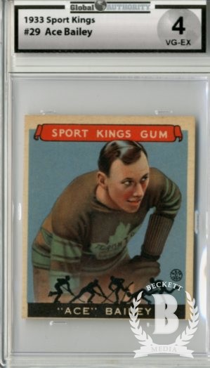 1933 Sport Kings #29 Ace Bailey HK