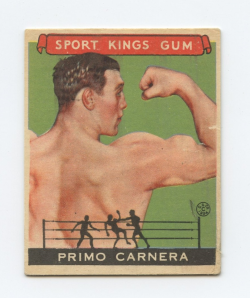 1933 Sport Kings #43 Primo Carnera Boxing