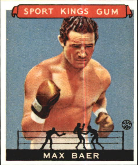 1933 Sport Kings #44 Max Baer Boxing