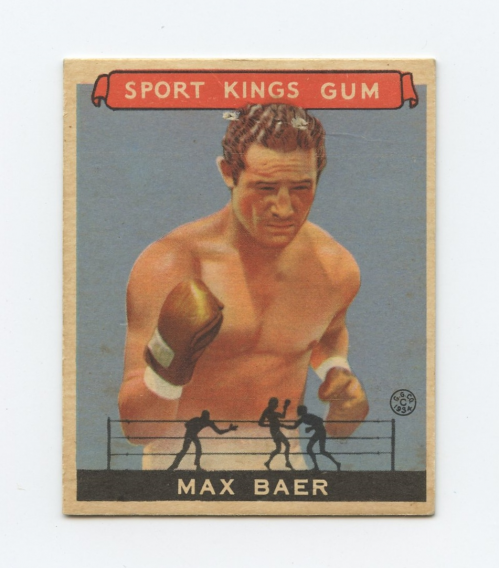 1933 Sport Kings #44 Max Baer Boxing