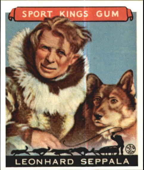 1933 Sport Kings #48 Leonhard Seppala Dog-sled