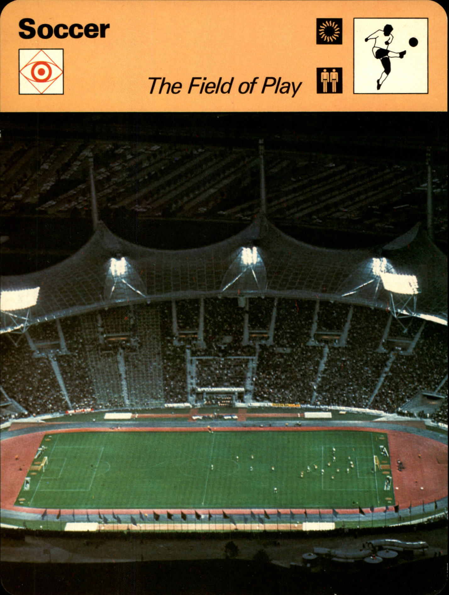 1977-79 Sportscaster Series 80 #8014 The Field of Play