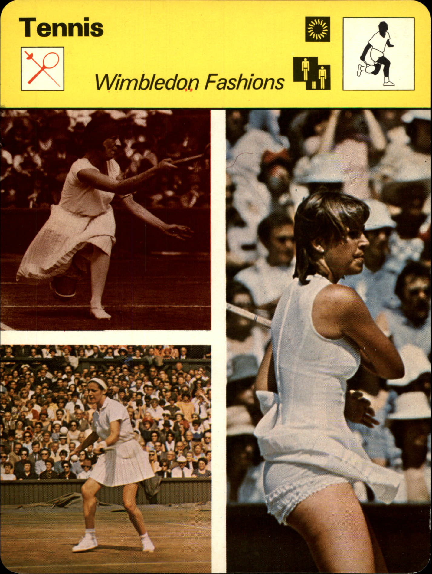 1977-79 Sportscaster Series 86 #8603 Wimbledon Fashions