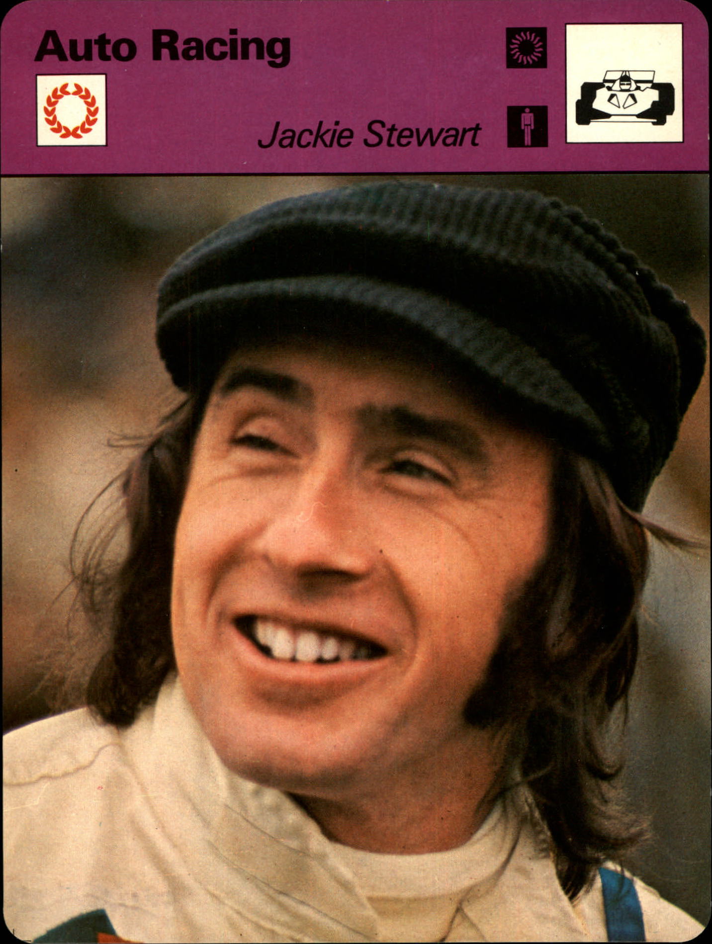 1977-79 Sportscaster Series 59 #5907 Jackie Stewart