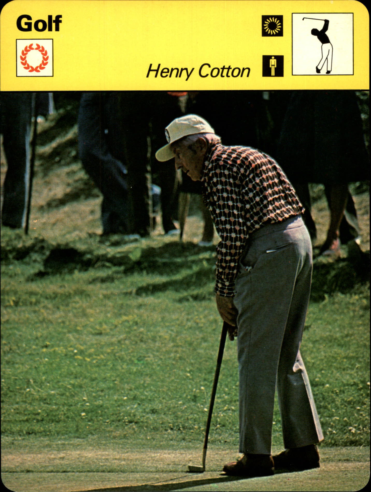 1977-79 Sportscaster Series 59 #5914 Henry Cotton