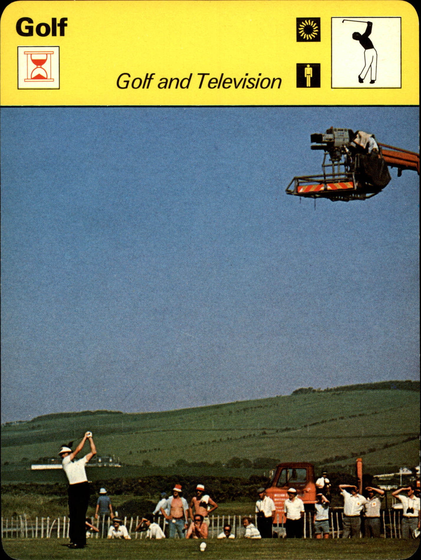 1977-79 Sportscaster Series 39 #3905 Golf and Television