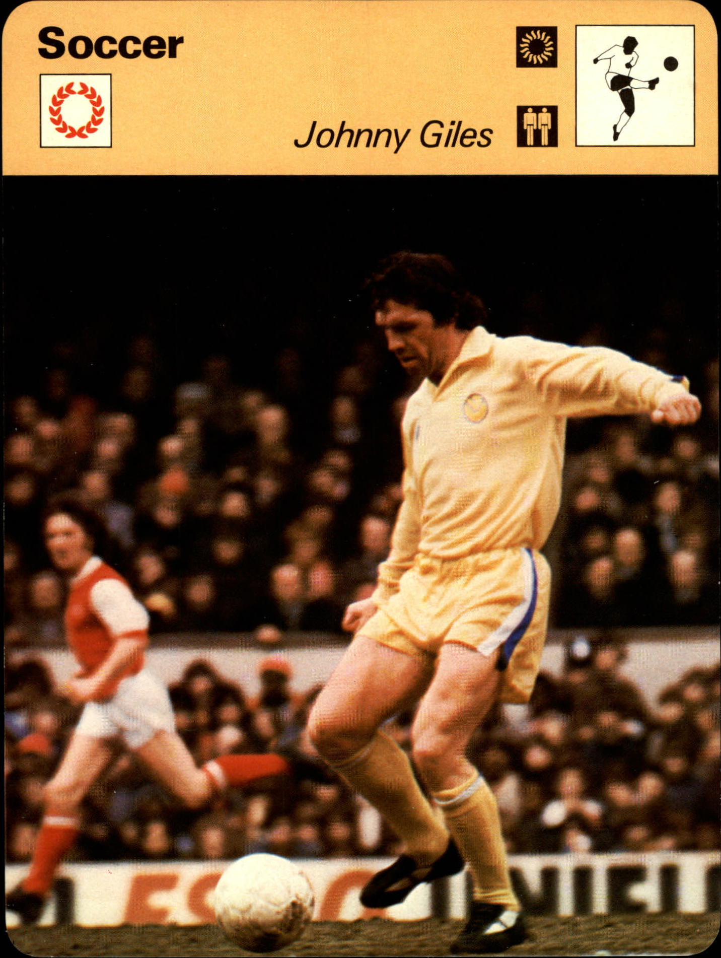 1977-79 Sportscaster Series 39 #3908 Johnny Giles