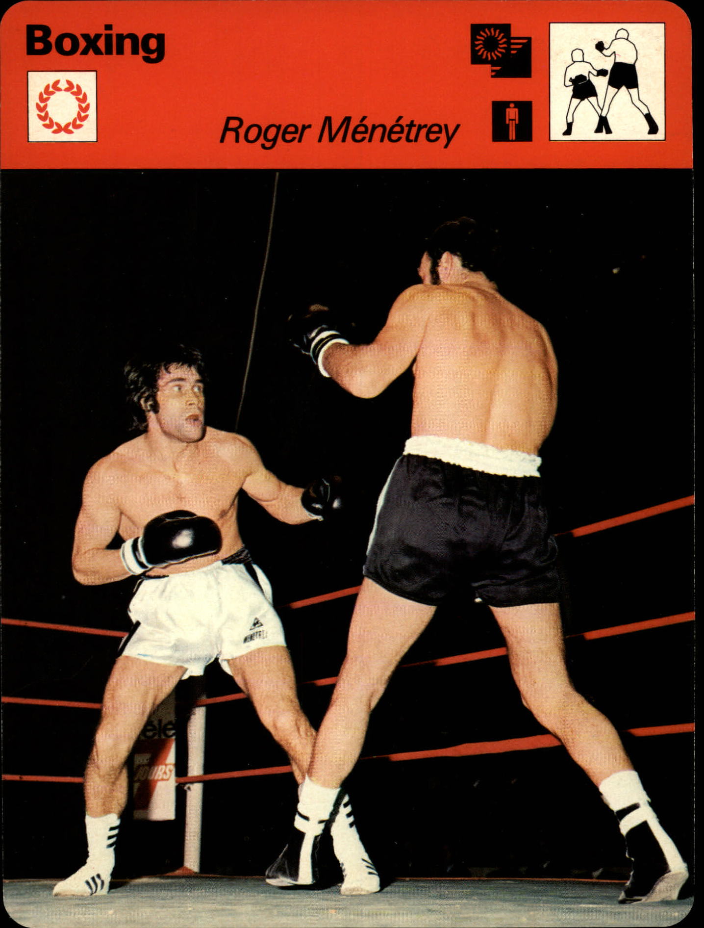 1977-79 Sportscaster Series 4 #403 Roger Menetrey