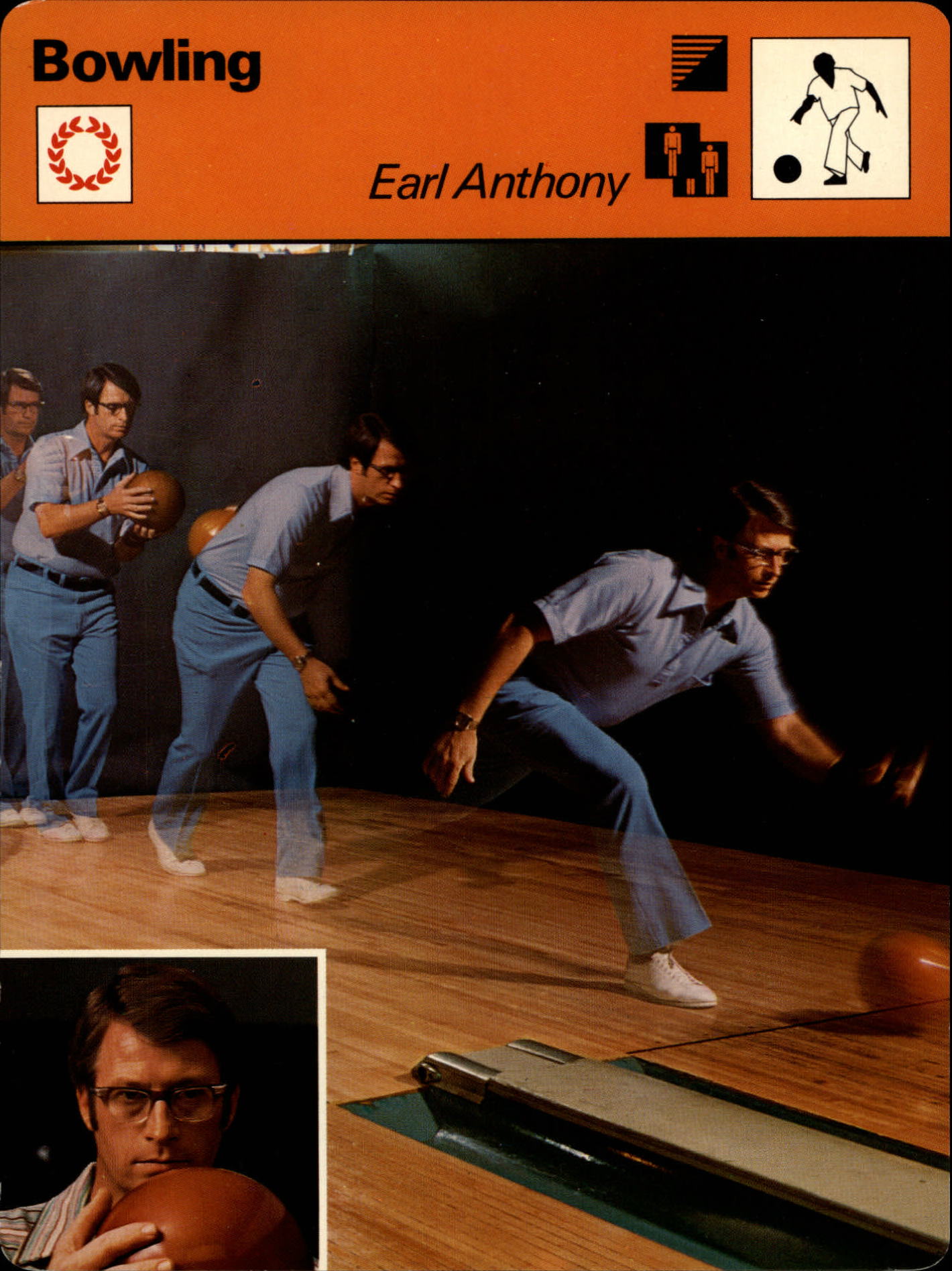 1977-79 Sportscaster Series 4 #410 Earl Anthony