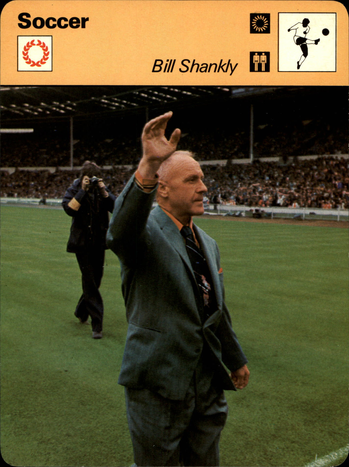 1977-79 Sportscaster Series 40 #4012 Bill Shankly