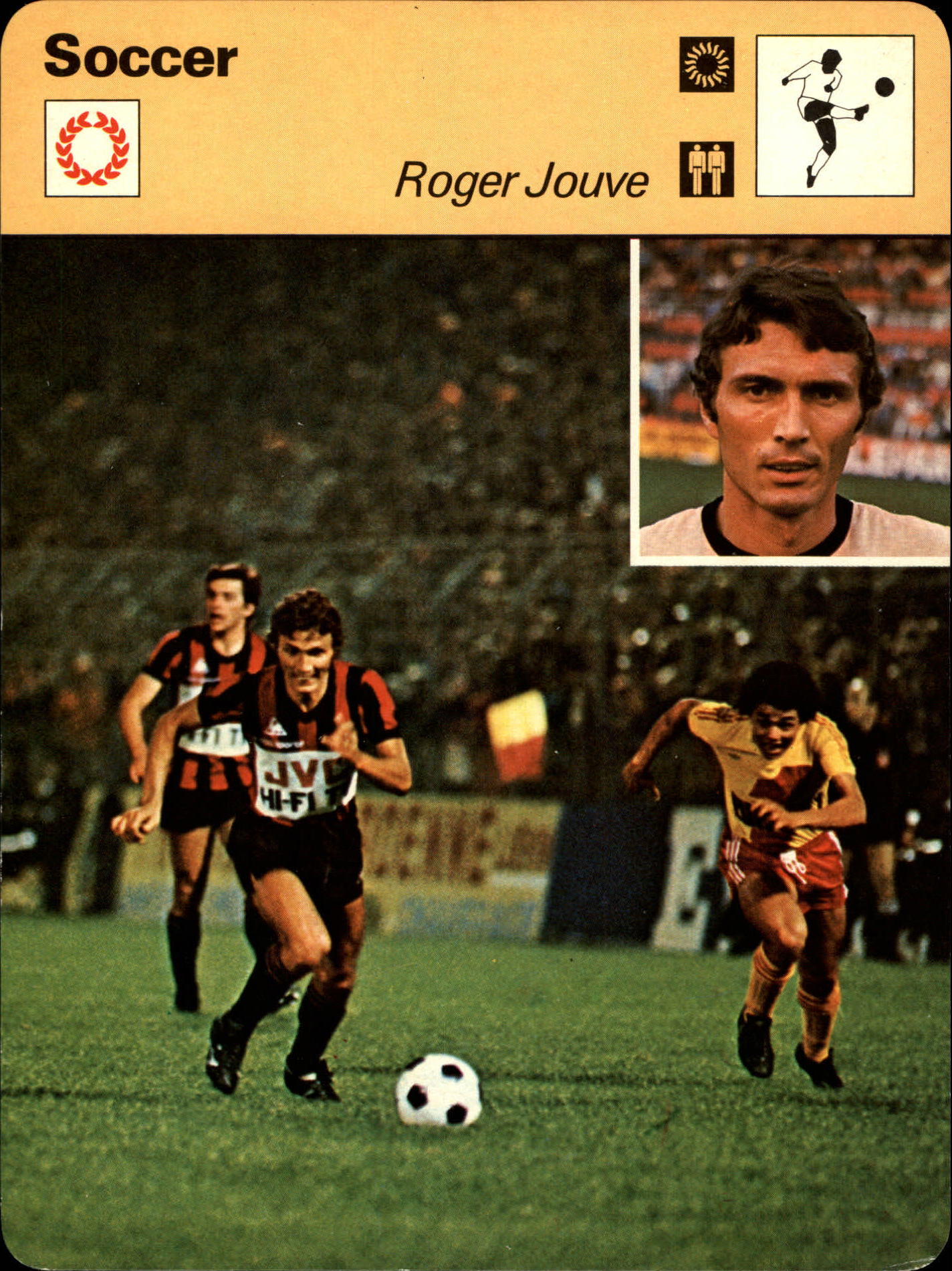 1977-79 Sportscaster Series 40 #4021 Roger Jouve