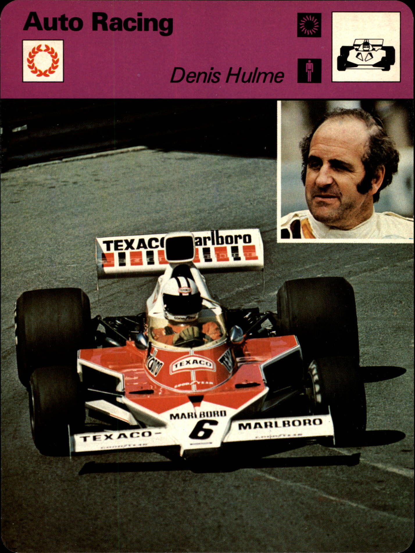 1977-79 Sportscaster Series 48 #4819 Denis Hulme