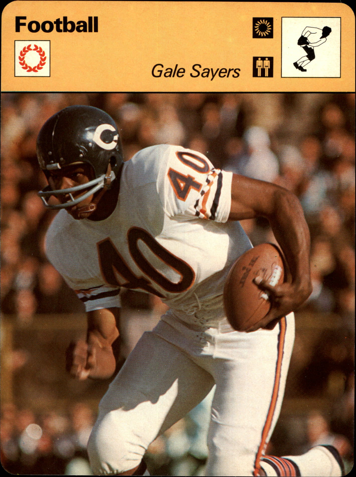 1977-79 Sportscaster Series 5 #523 Gale Sayers