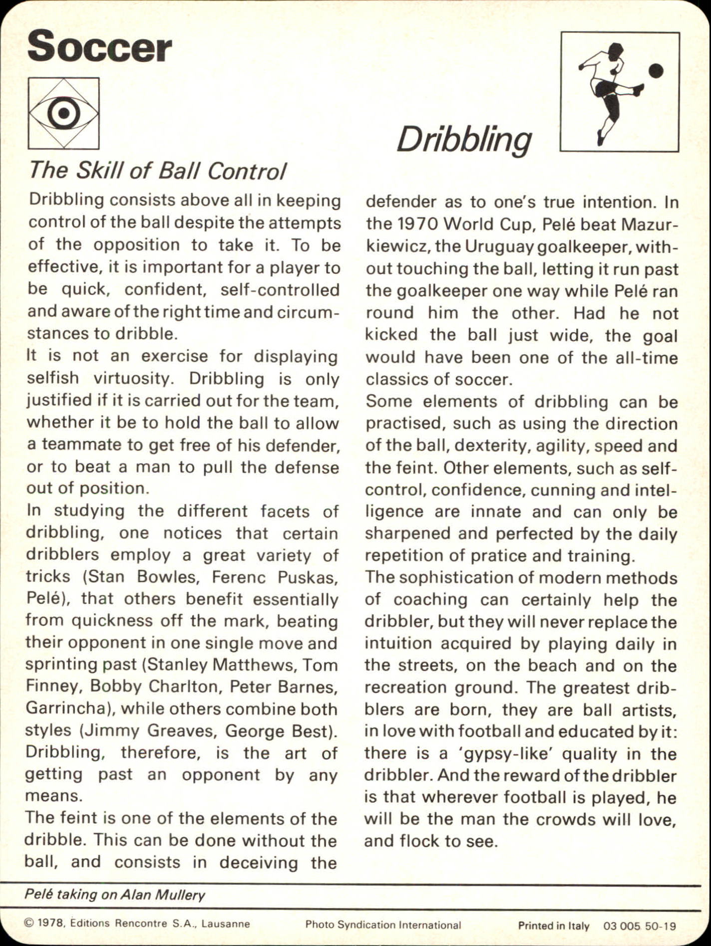 1977-79 Sportscaster Series 50 #5019 Dribbling back image