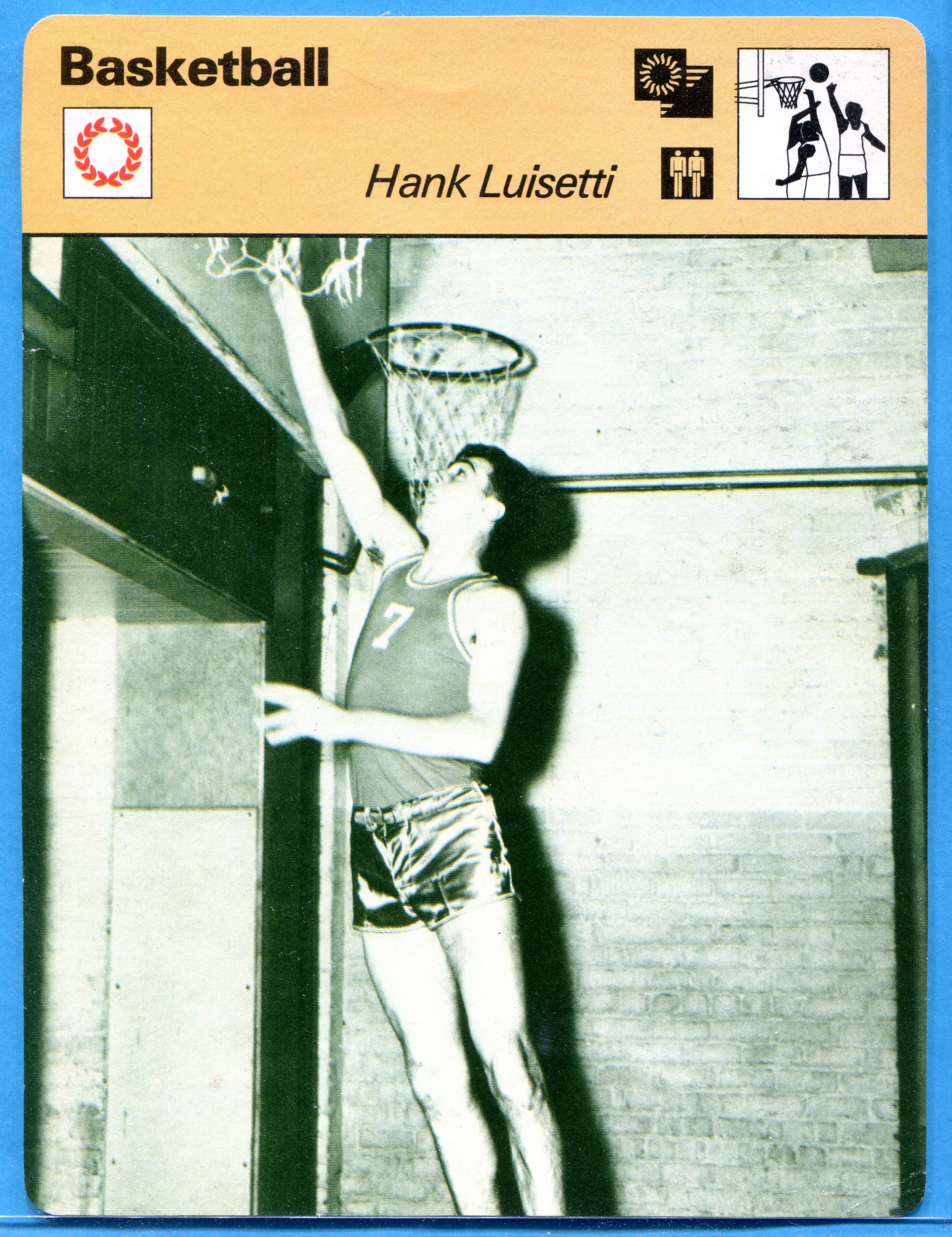 1977-79 Sportscaster Series 52 #5224 Hank Luisetti