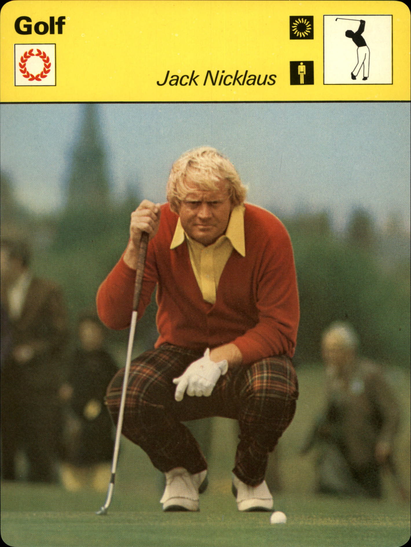 1977-79 Sportscaster Series 2 #202 Jack Nicklaus