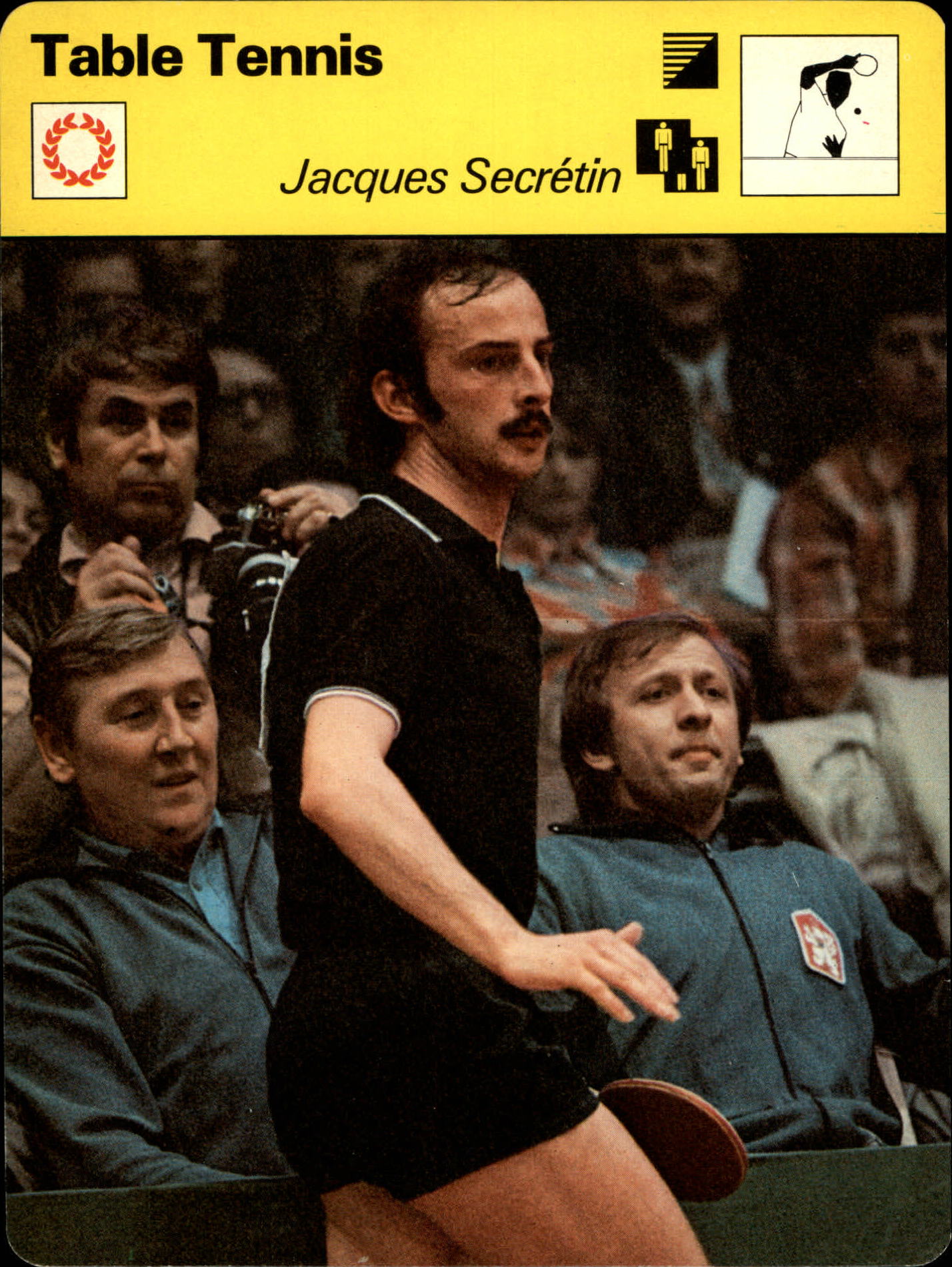 1977-79 Sportscaster Series 2 #205 Jacques Secretin