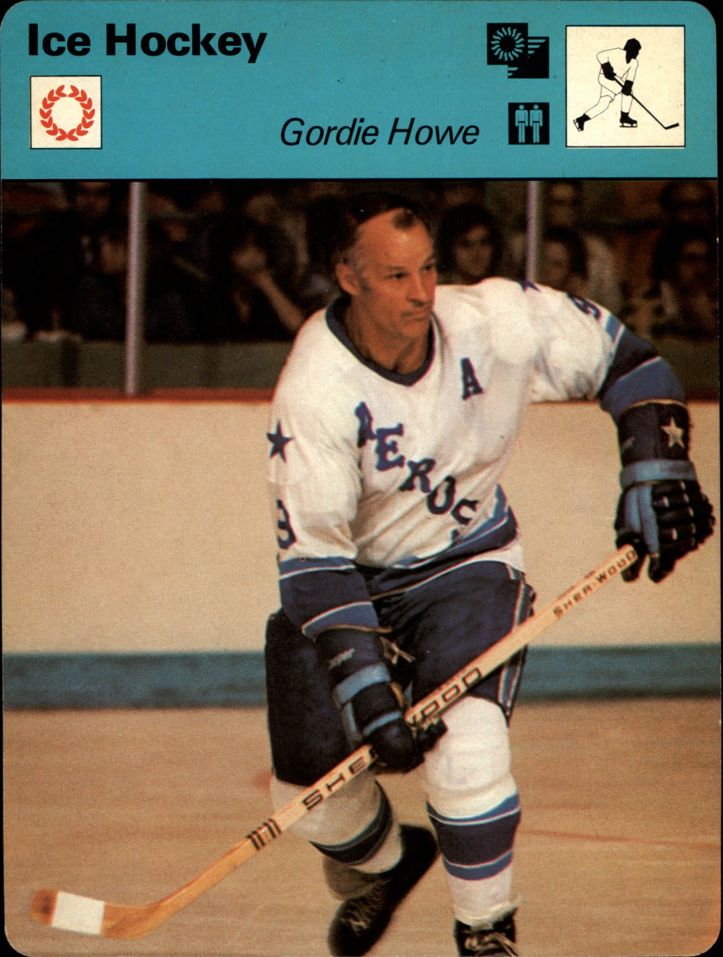 1977-79 Sportscaster Series 2 #206 Gordie Howe