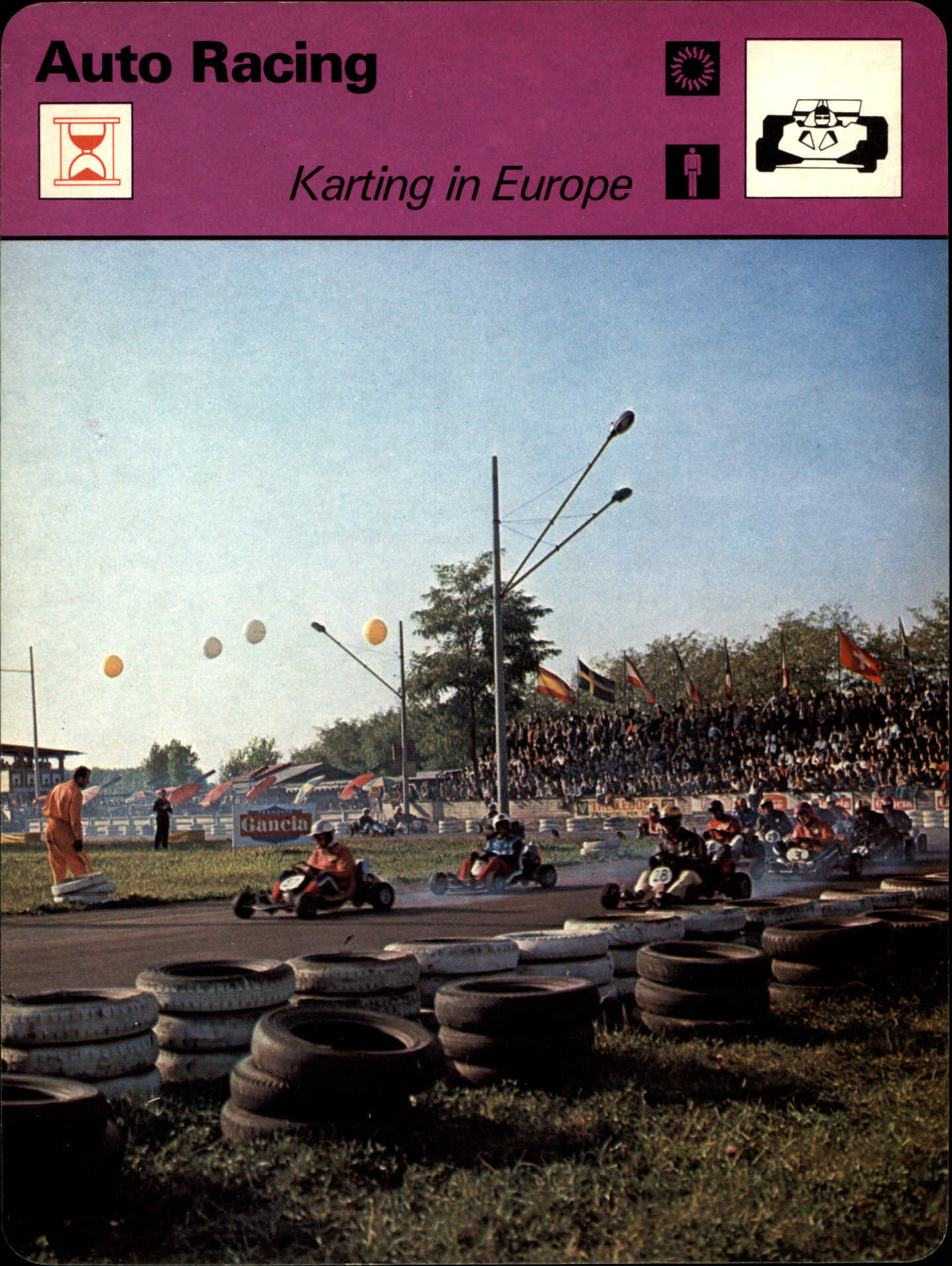 1977-79 Sportscaster Series 21 #2102 Karting In Europe