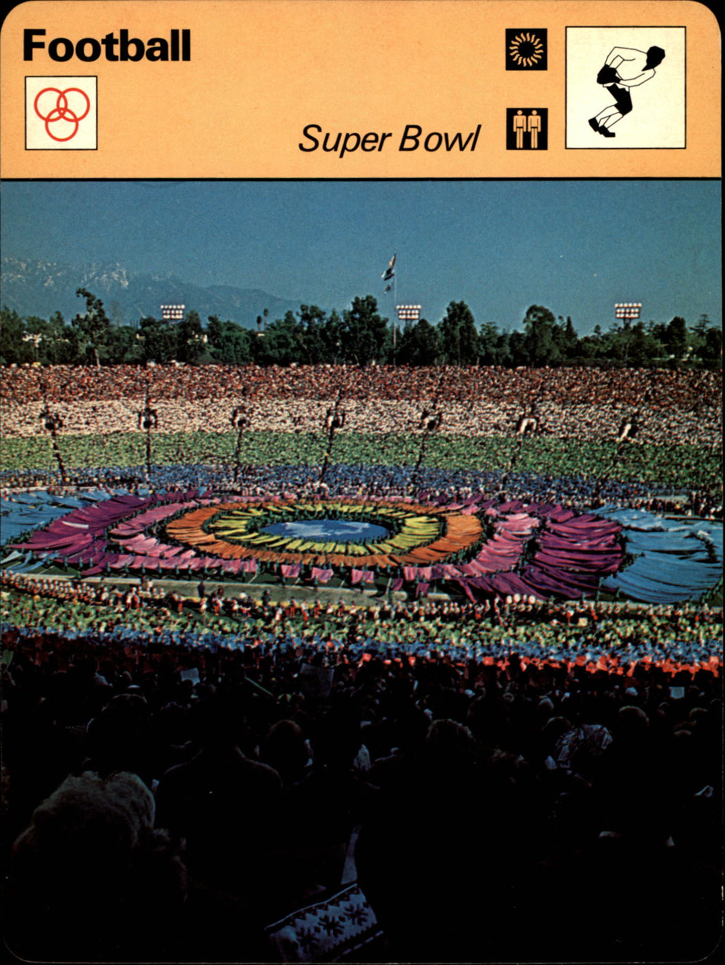 1977-79 Sportscaster Series 23 #2311 Super Bowl