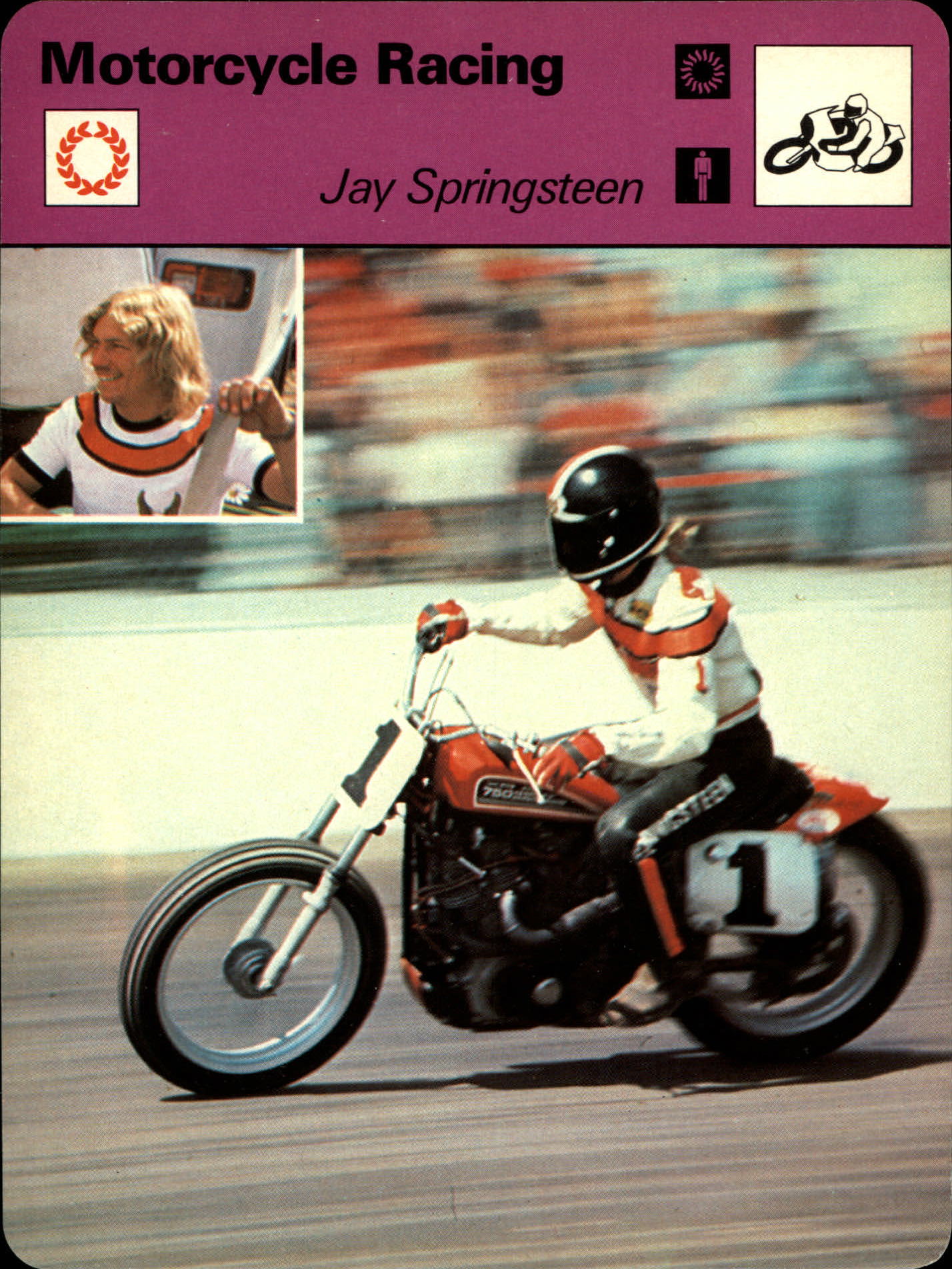 1977-79 Sportscaster Series 28 #2807 Jay Springsteen