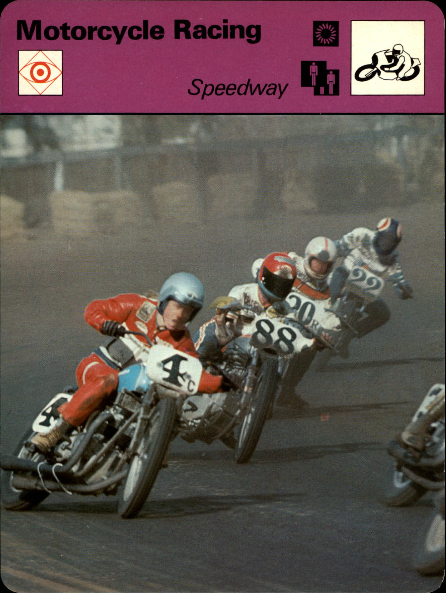 1977-80 Sportscaster Series 8 (UK) - Glossary: A-G - #08-14