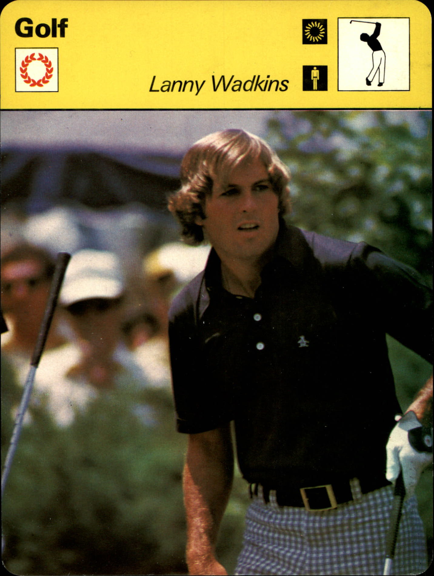 1977-79 Sportscaster Series 29 #2924 Lanny Wadkins