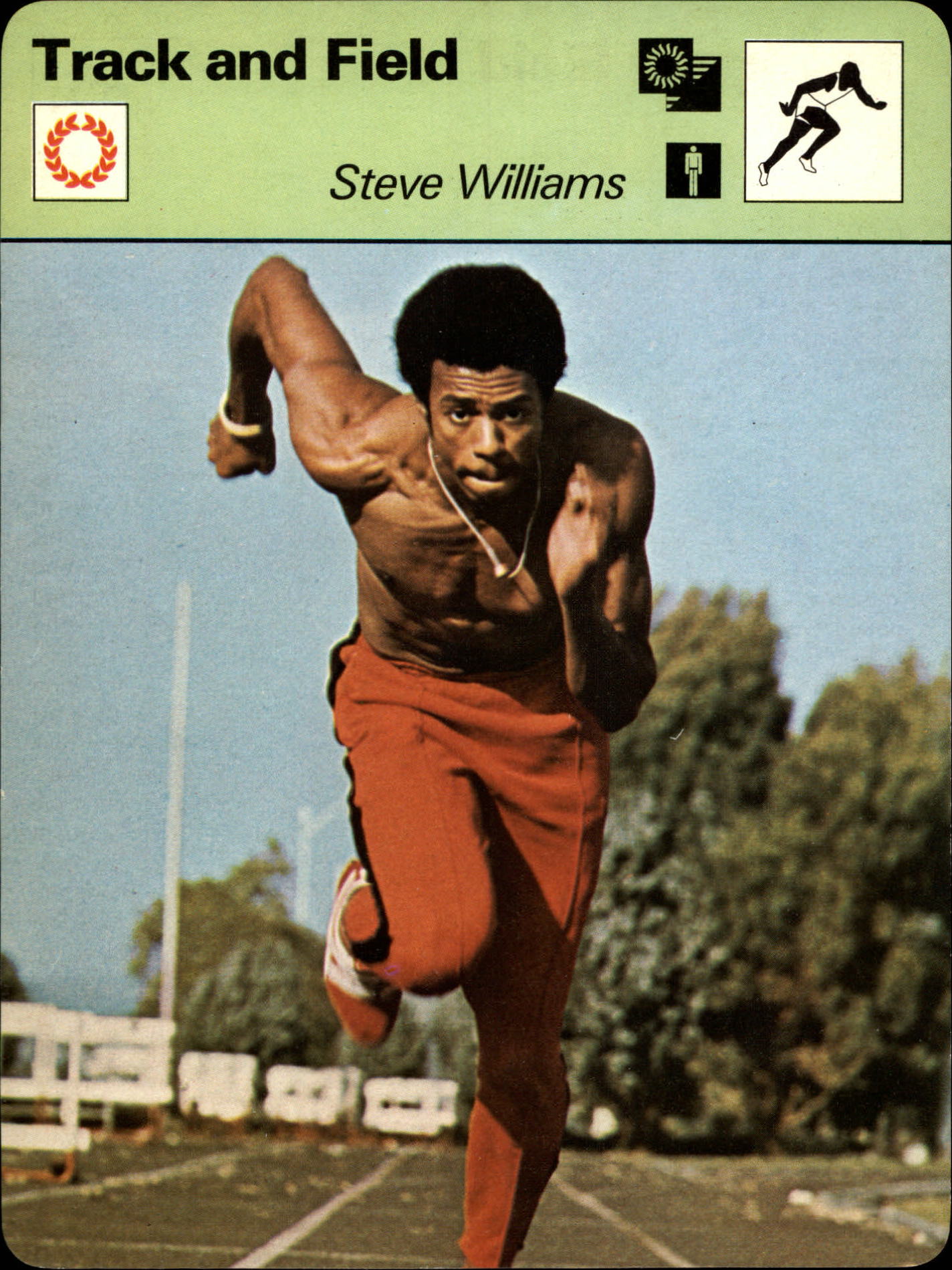 1977-79 Sportscaster Series 3 #323 Steve Williams