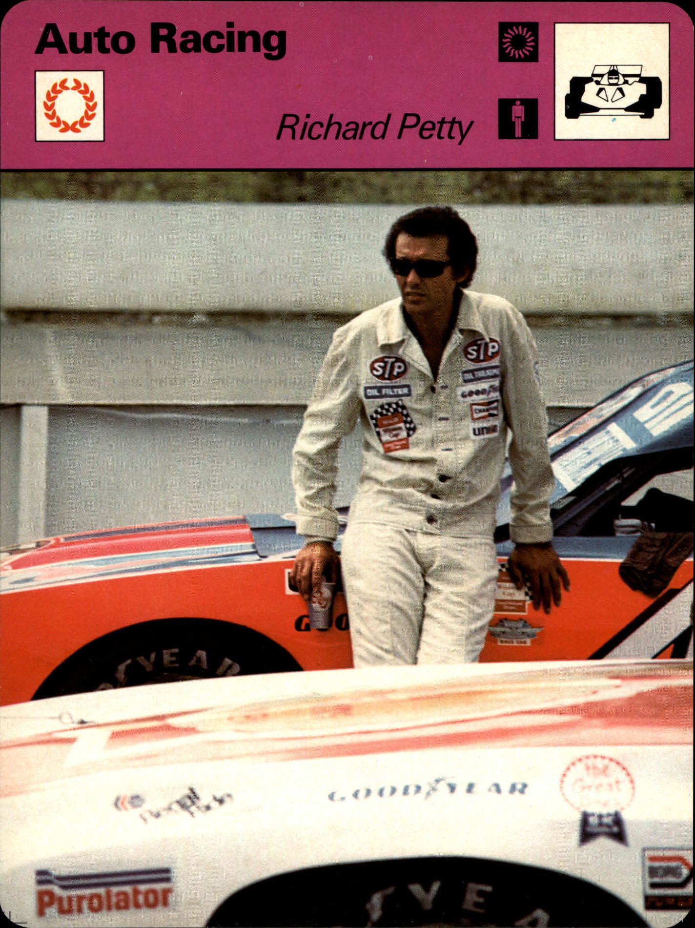 1977-79 Sportscaster Series 11 #1115 Richard Petty
