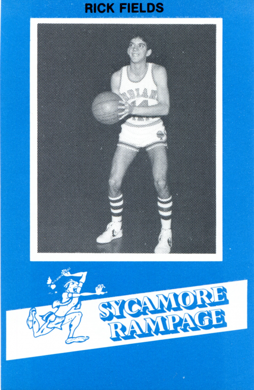 1982-83 Indiana State #29 Rick Fields BK