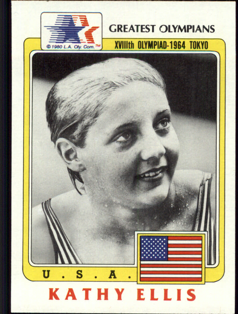 History's Greatest Olympians (1983 Topps) "Main Set" Cards #1 to #99 - Picture 62 of 183