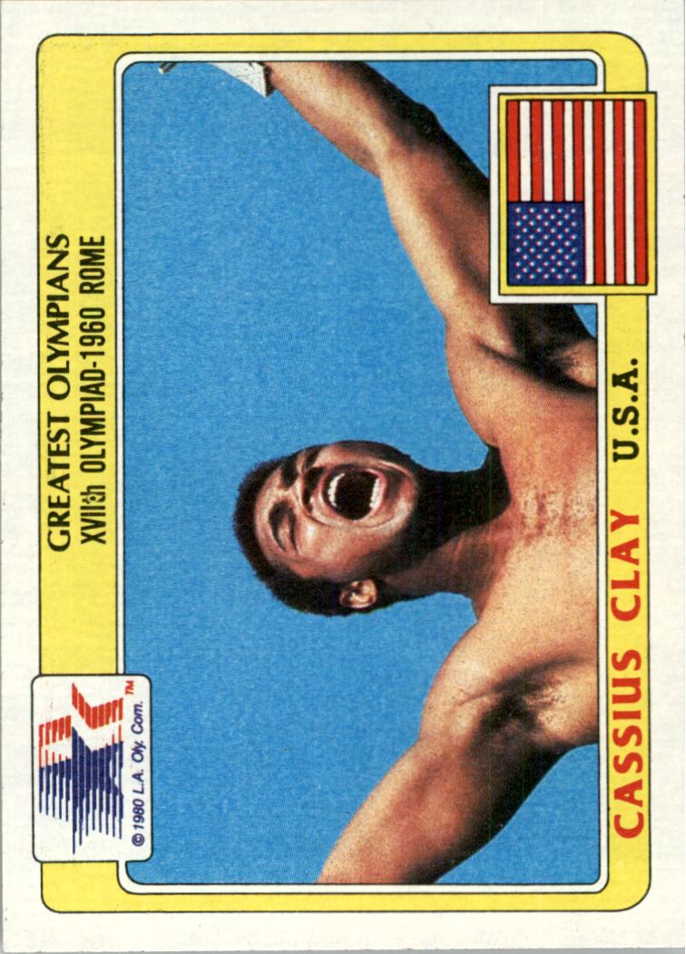 1983 Topps History's Greatest Olympians #92 Cassius Clay