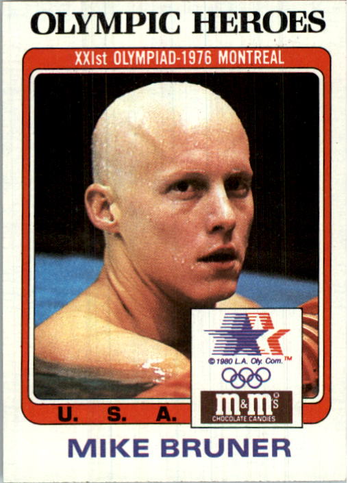 1983-84 Topps M&M's Olympic Heroes #4 Mike Bruner