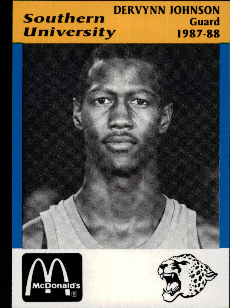 1987-88 Southern #10 Dervynn Johnson BK
