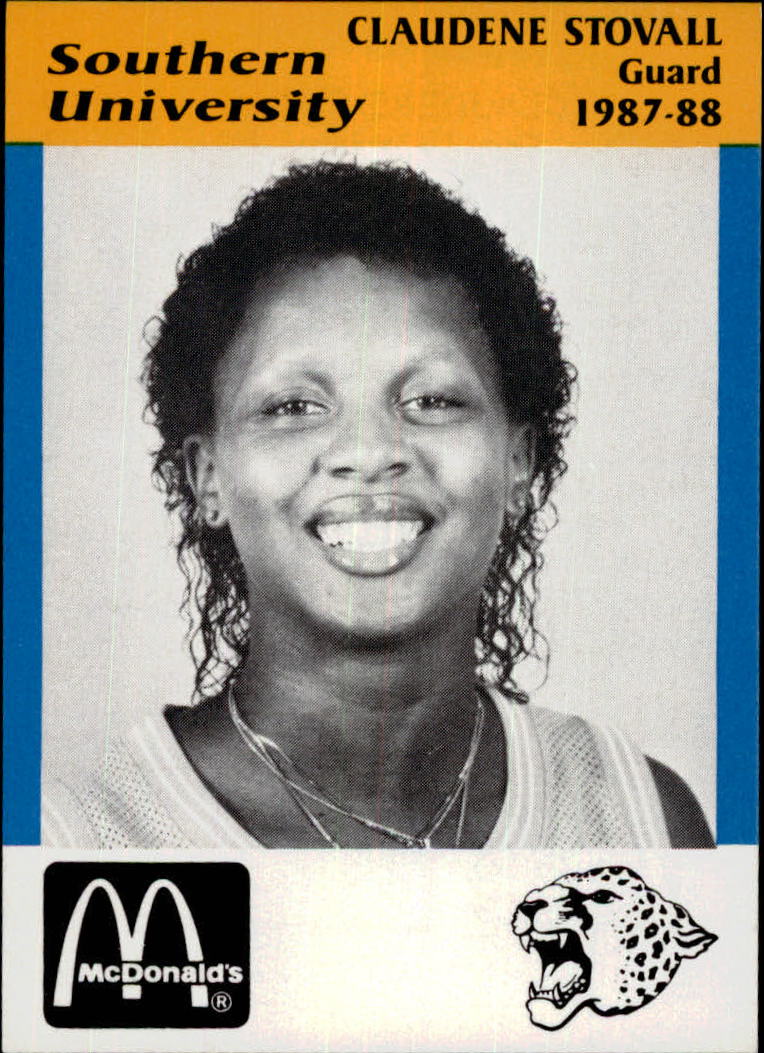 1987-88 Southern #11 Claudene Stovall BK