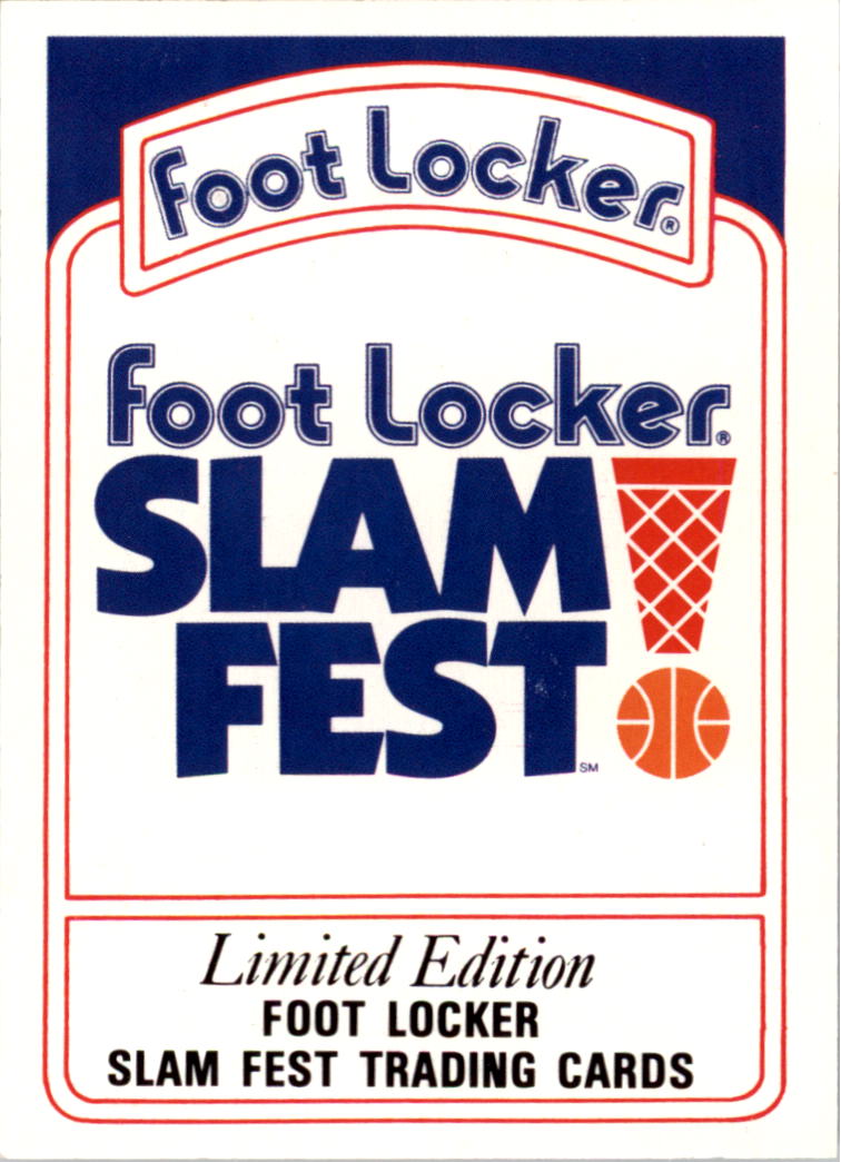 1991 Foot Locker Slam Fest #2-8 Series 1 Checklist/The Dunkers