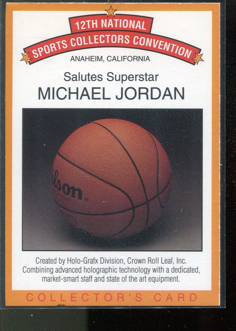 1991 Arena Holograms 12th National #3 Michael Jordan