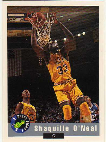 1992 Classic Show Promos 20 #11 Shaquille O'Neal/(July 1992 Atlanta National)