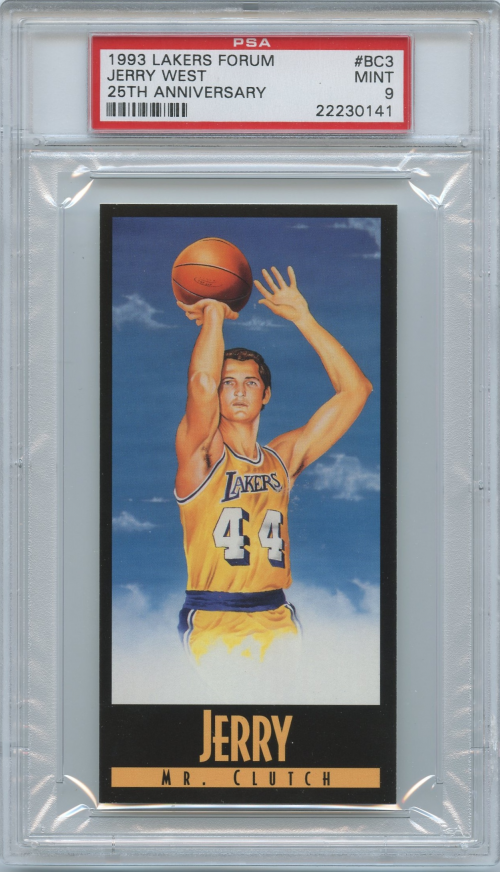1993 Lakers Forum #BC3 Jerry West