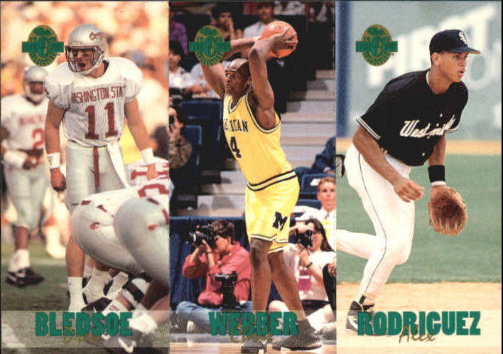 Alex Rodriguez 1993 Classic Four Sport Collection Rookie Card