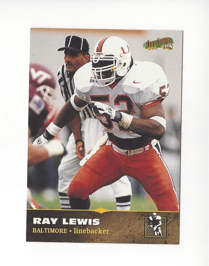 1996-97 Score Board All Sport PPF #139 Ray Lewis