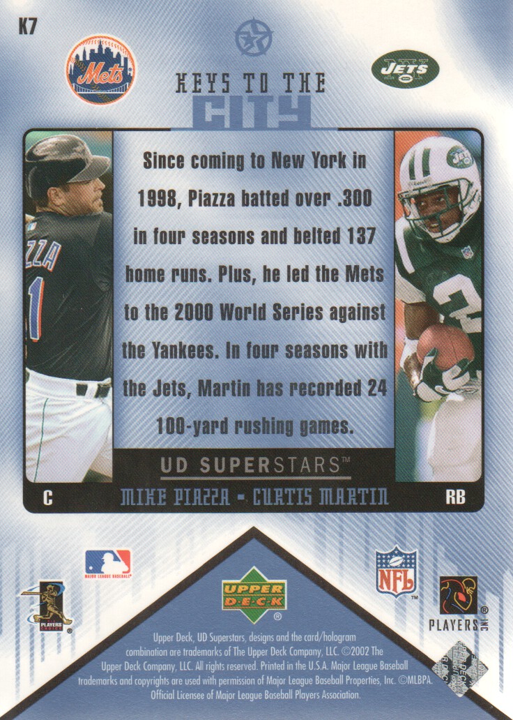 2002-03 UD SuperStars Multisport Keys to the City Insert Cards Pick from List - Bild 13 von 17