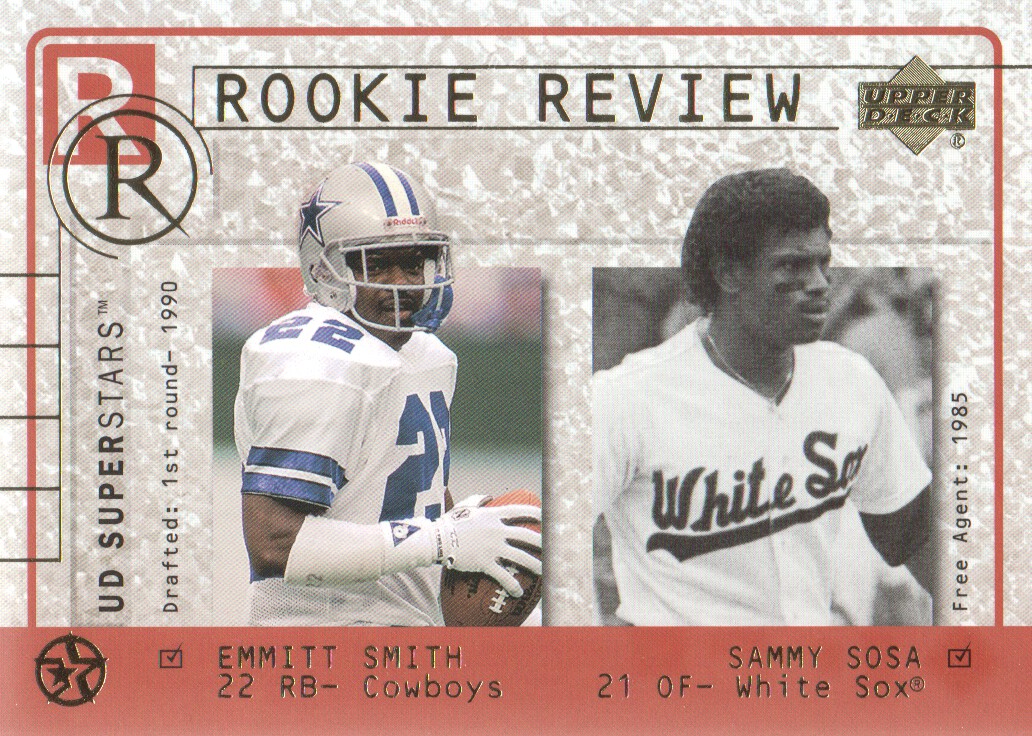 2002-03 UD SuperStars Rookie Review #R5 E.Smith/S.Sosa