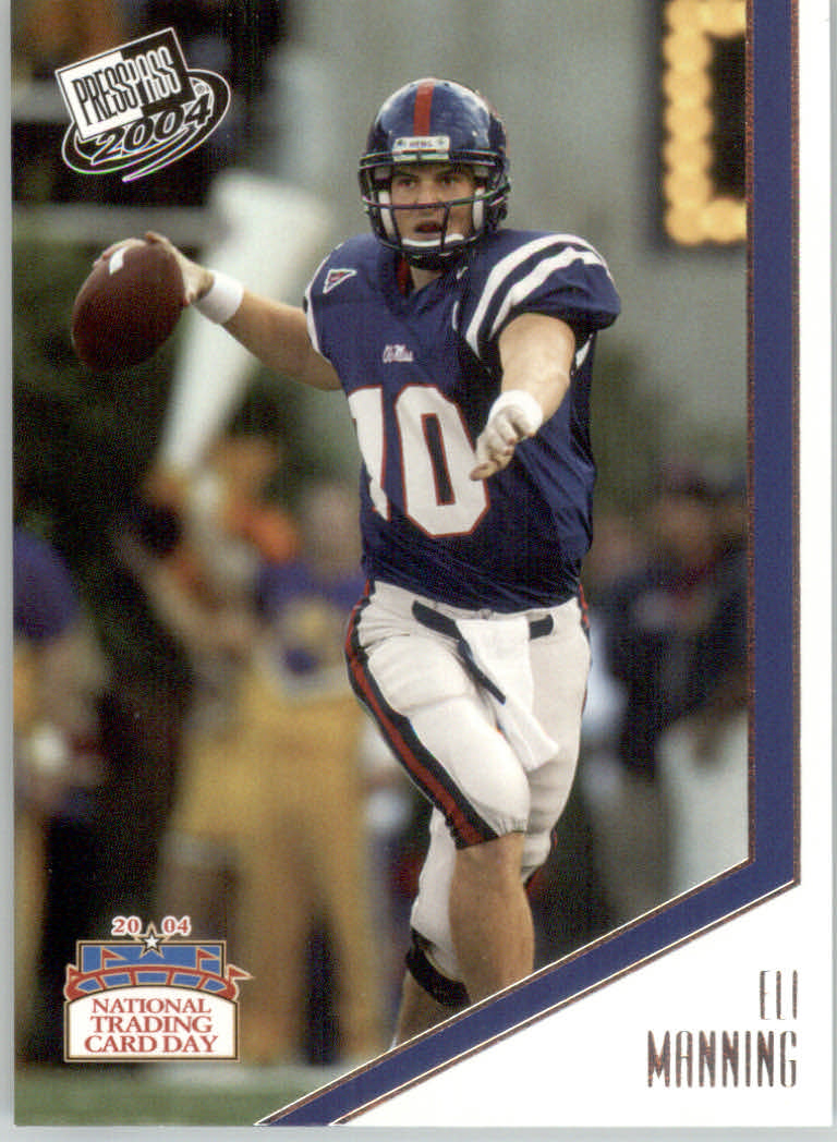2004 National Trading Card Day #PP6 Eli Manning