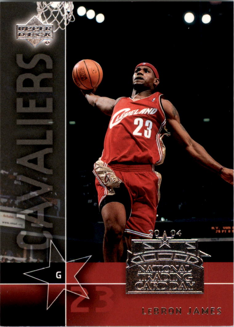 2004 National Trading Card Day #UD7 LeBron James