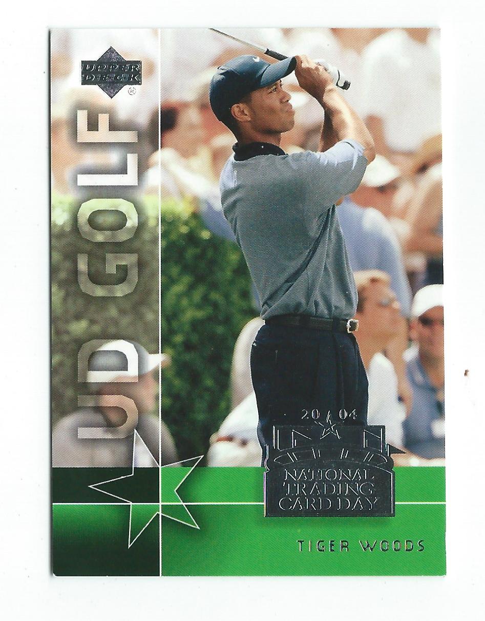 2004 National Trading Card Day #UD14 Tiger Woods