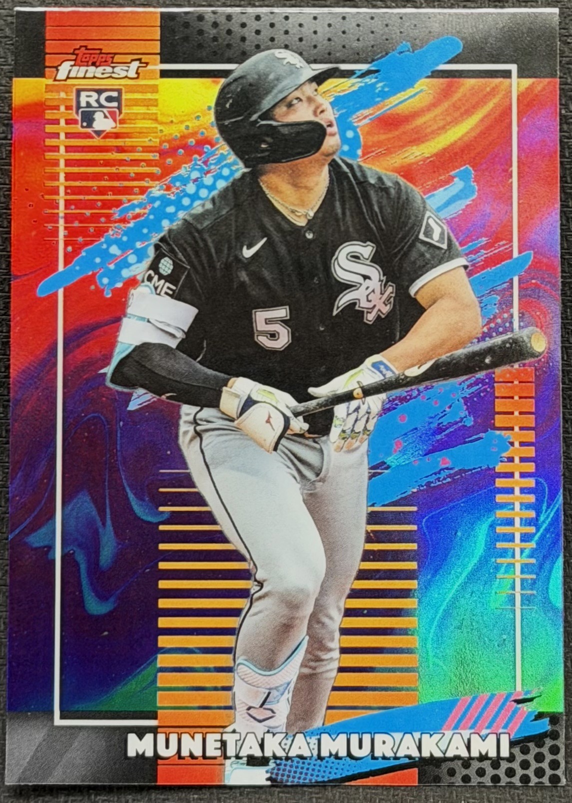 2026 Finest Oil Spill Refractors #145 Munetaka Murakami