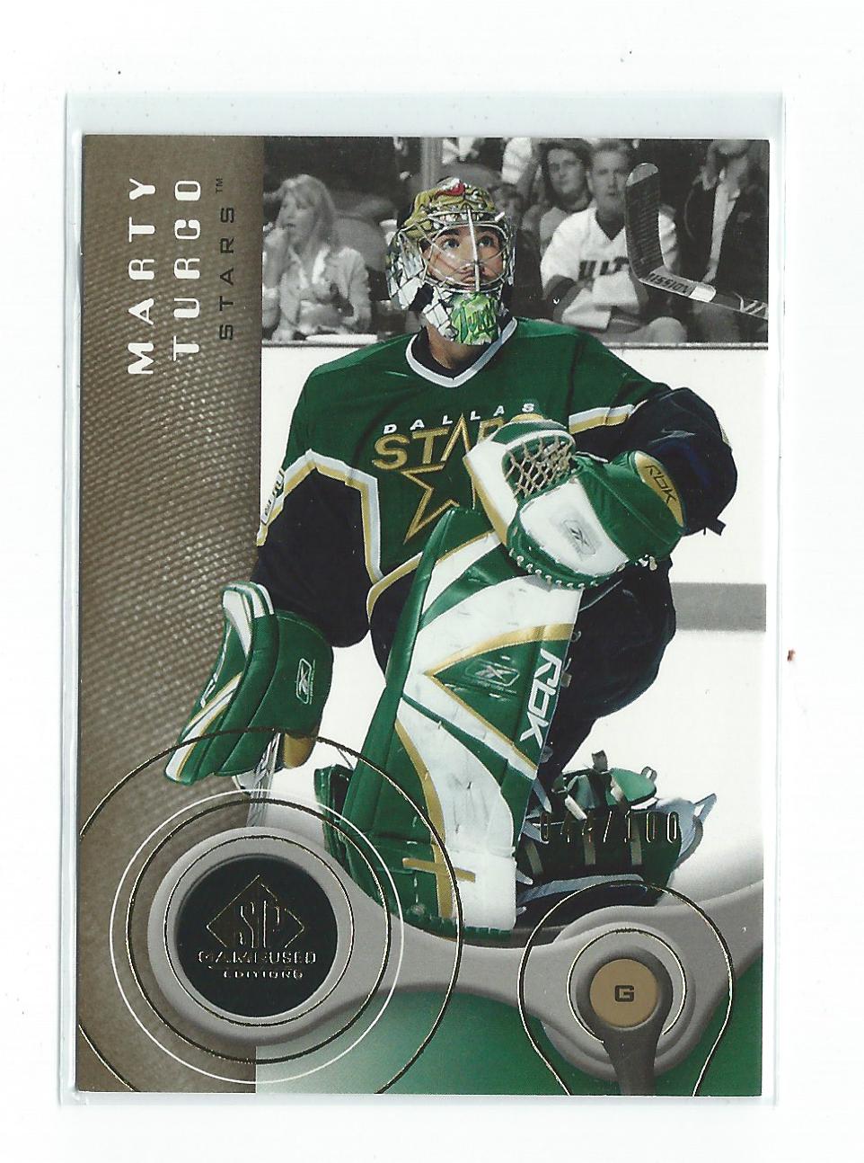 2005-06 SP Game Used Gold #33 Marty Turco